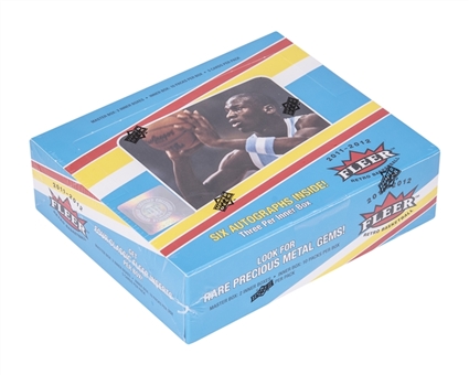 2011-12 Fleer Retro Basketball Sealed Wax Box (20 Packs) 